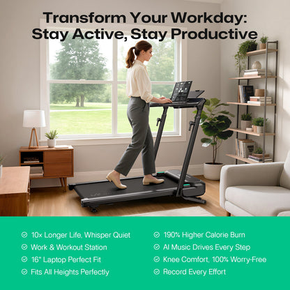UREVO FoldiMix 5L Smart Treadmill – image 2