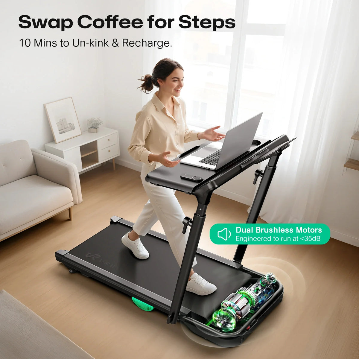 UREVO FoldiMix 5L Smart Treadmill – image 6