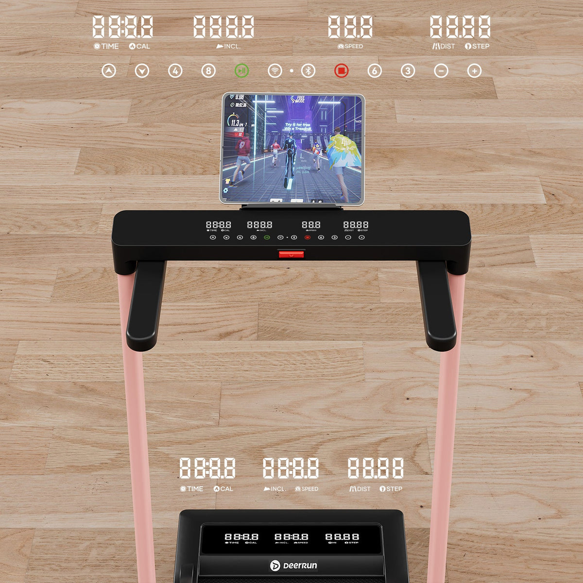 DeerRun Z10 Pro Muse Type treadmill pink - image 8
