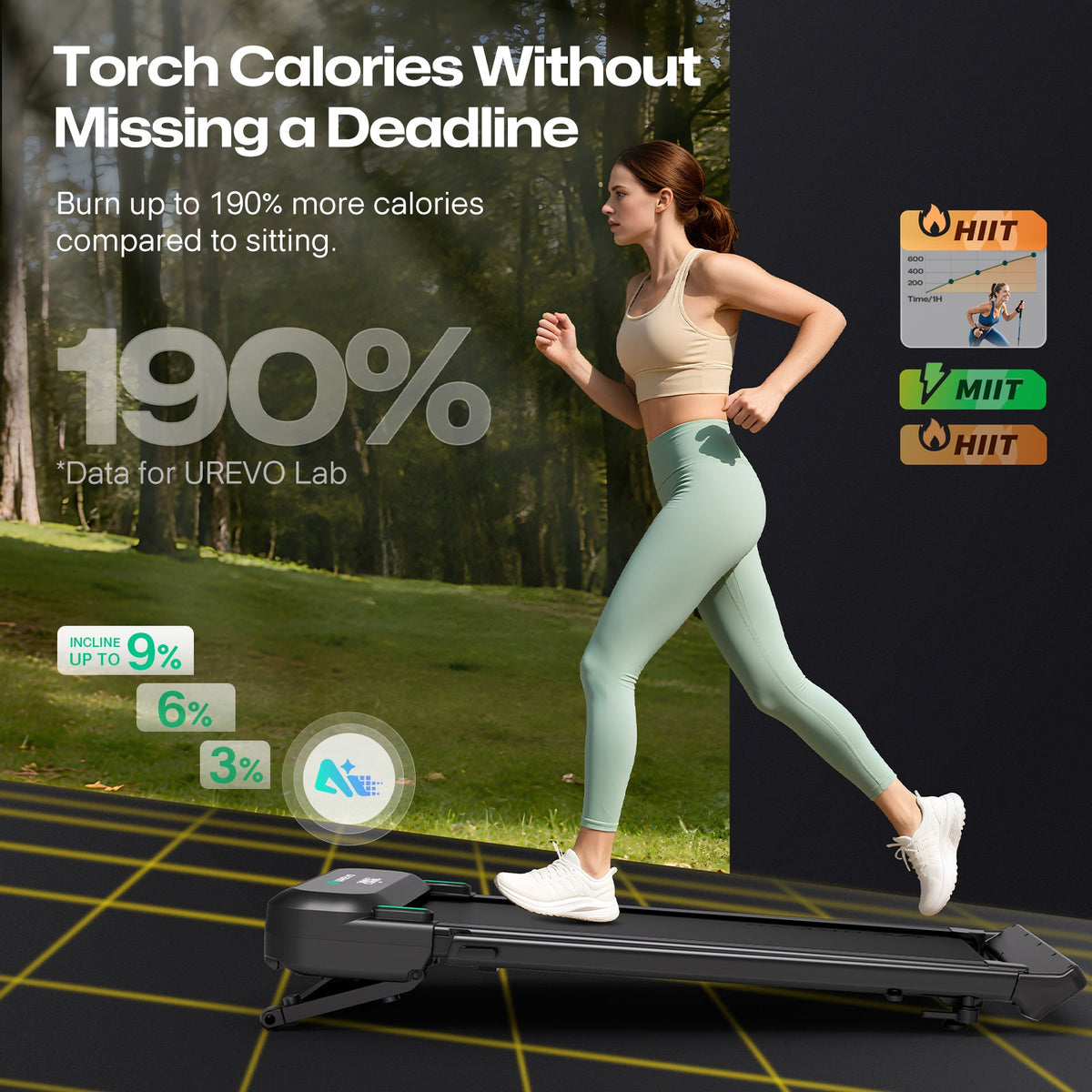 UREVO FoldiMix 5L Smart Treadmill – image 8